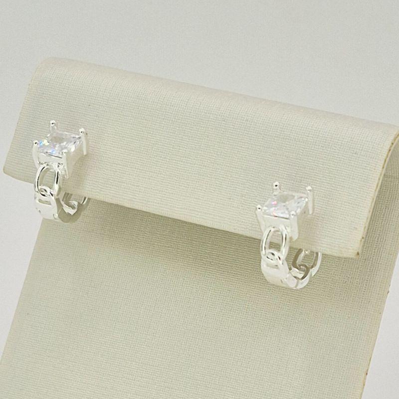 ARGOLA PONTO DE LUZ QUADRADO