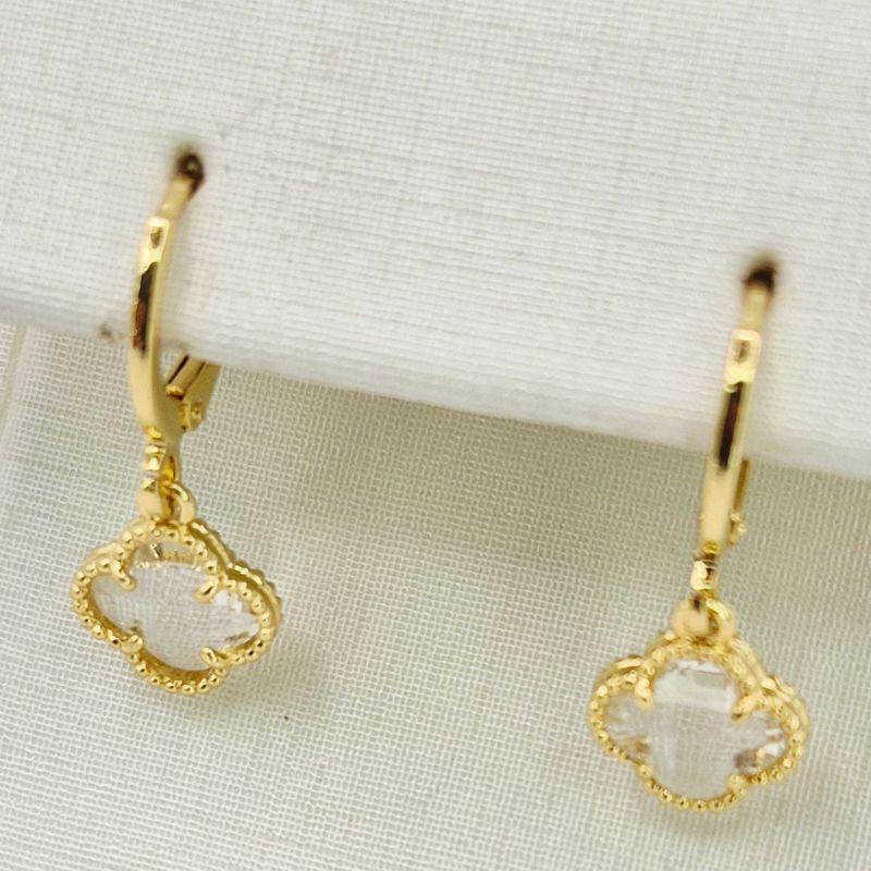 ARGOLA TREVO TRANSLUCIDO