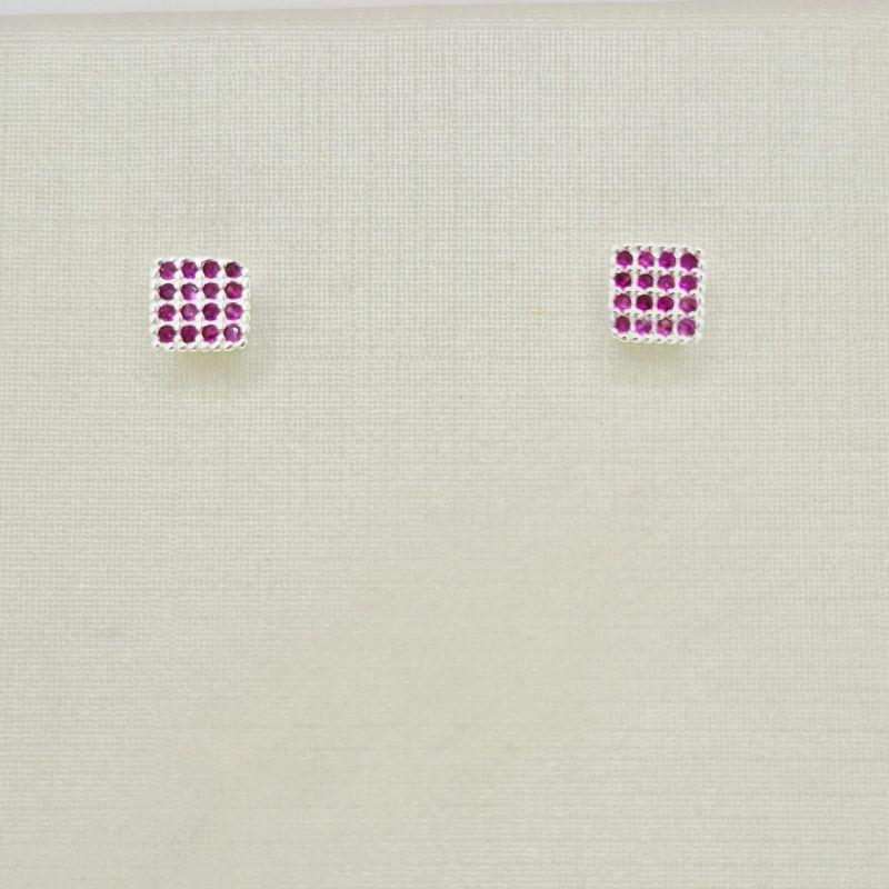 BRINCO QUADRADO ROSA