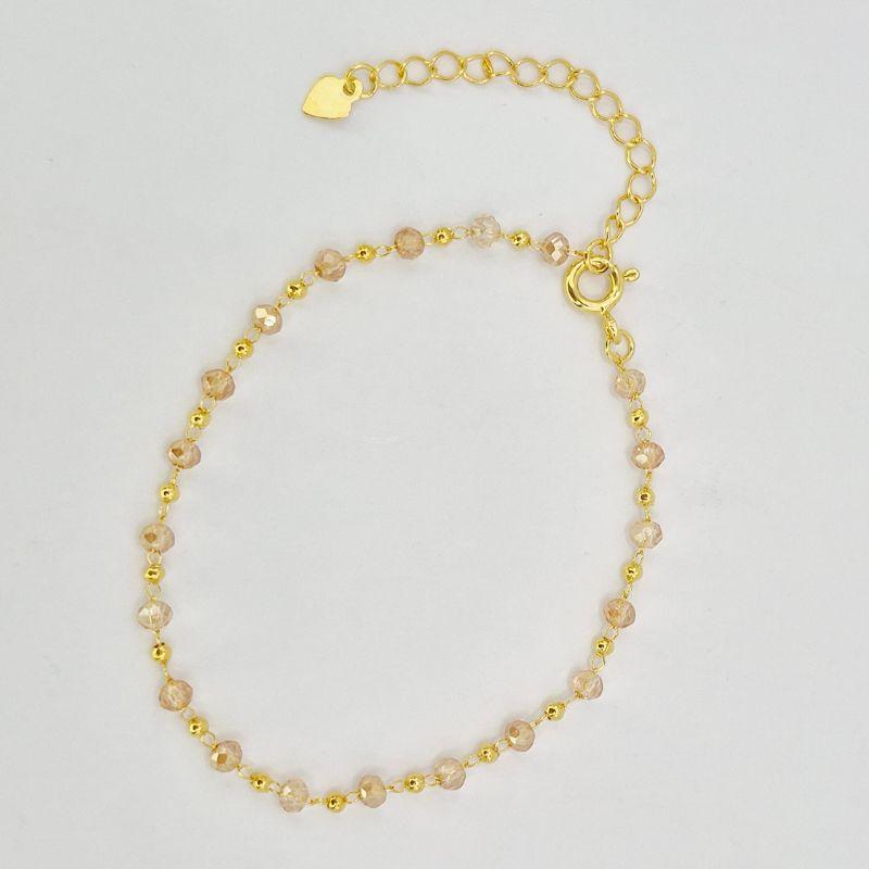 PULSEIRA COM BOLINHAS AMARELAS