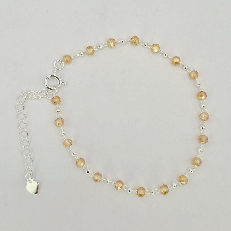 PULSEIRA COM BOLINHAS AMARELAS