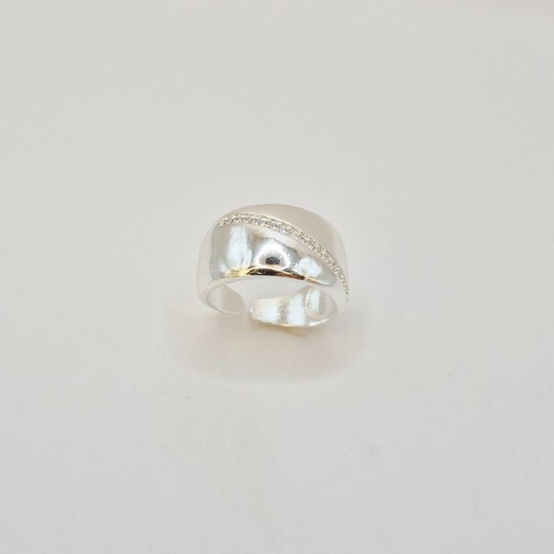ANEL  AJUSTAVEL LINHA DE ZIRCONIA