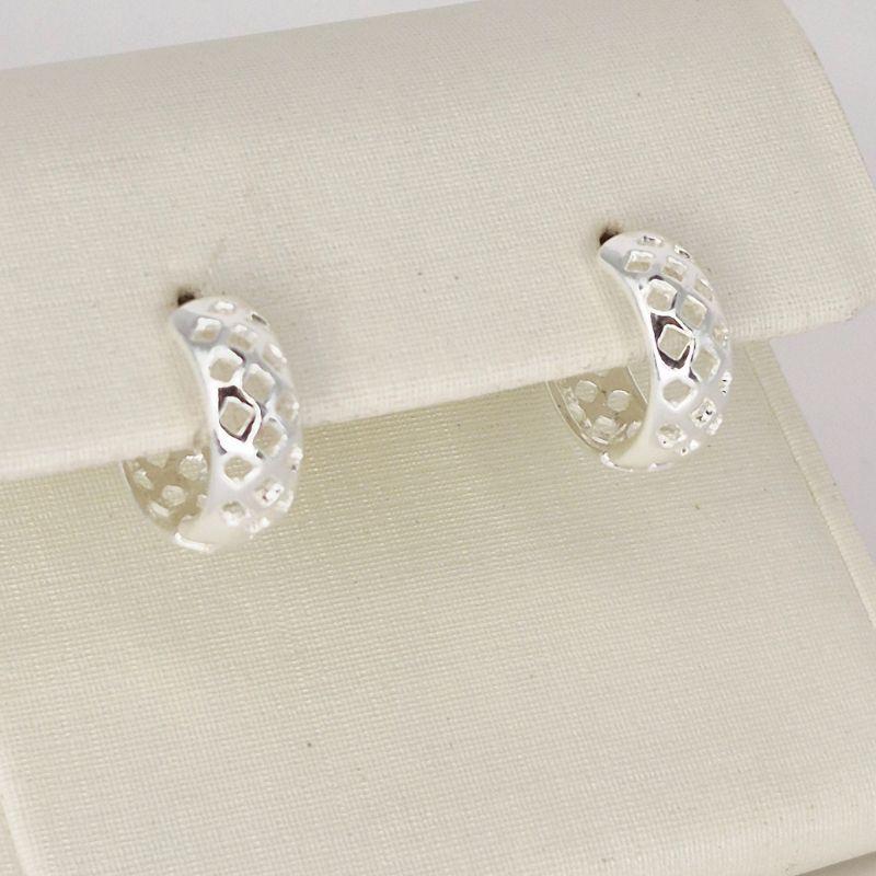 ARGOLA LOSANGOS VAZADOS