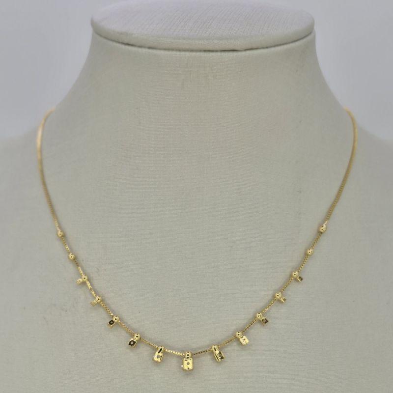 CHOCKER QUADRADOS E BOLINHAS