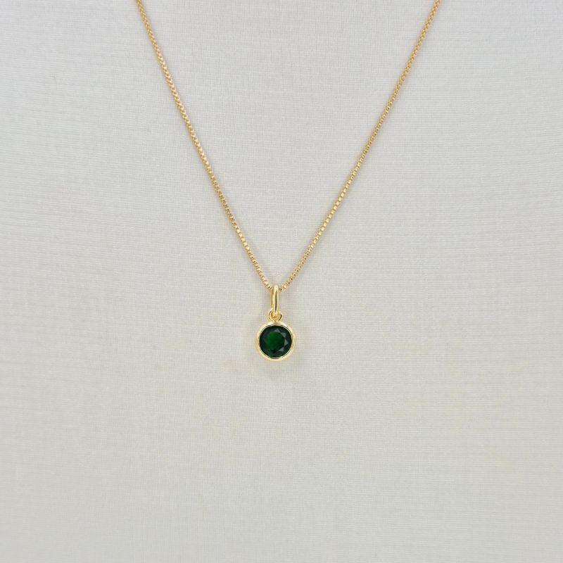 COLAR PEDRA VERDE
