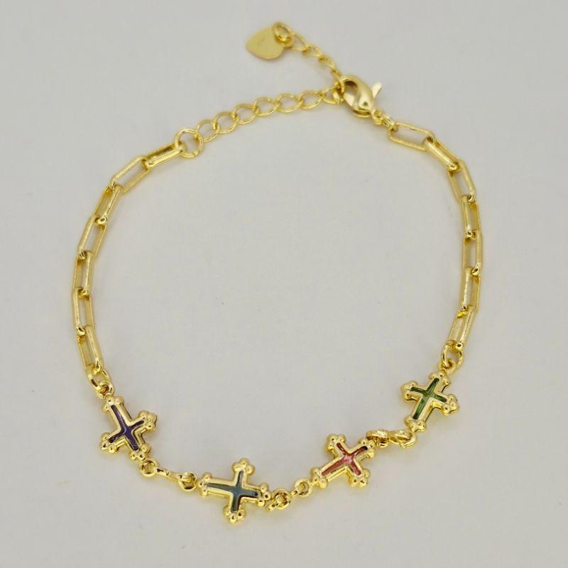 PULSEIRA CRUZES COLORIDAS