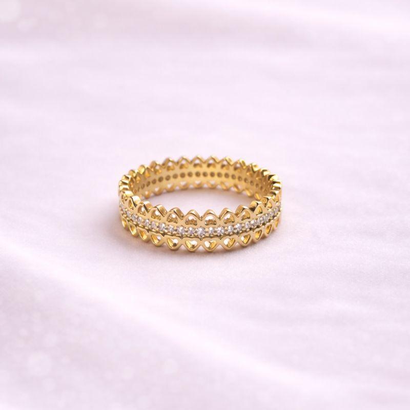 ANEL CORACOES E LINHA CRAVEJADA