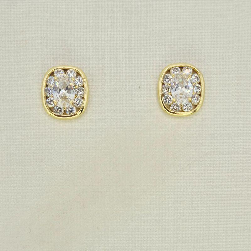 BRINCO OVAL ZIRCONIAS