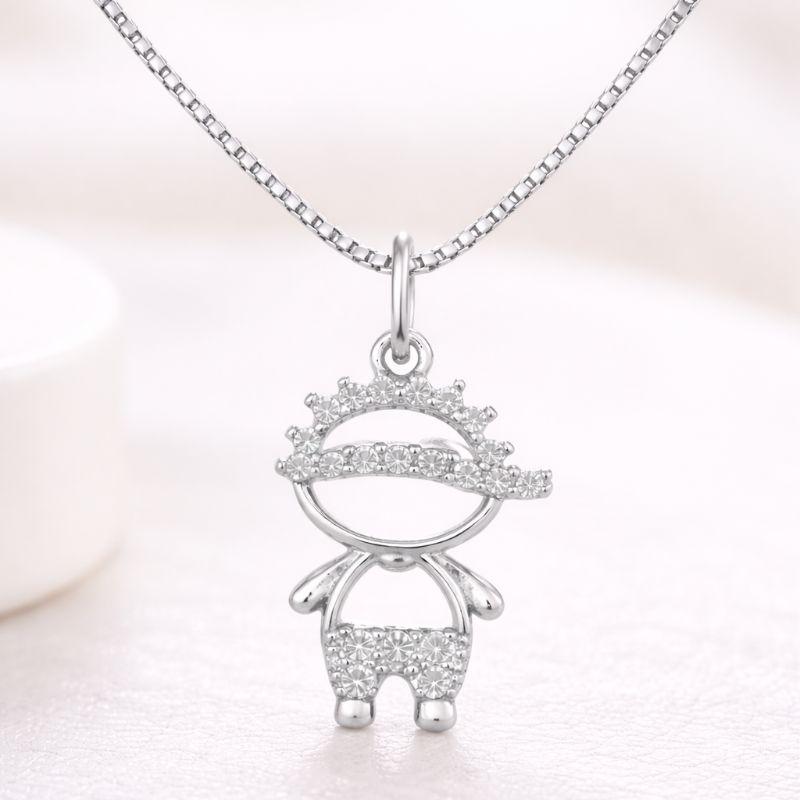 COLAR MENINO ZIRCONIA BONÉ