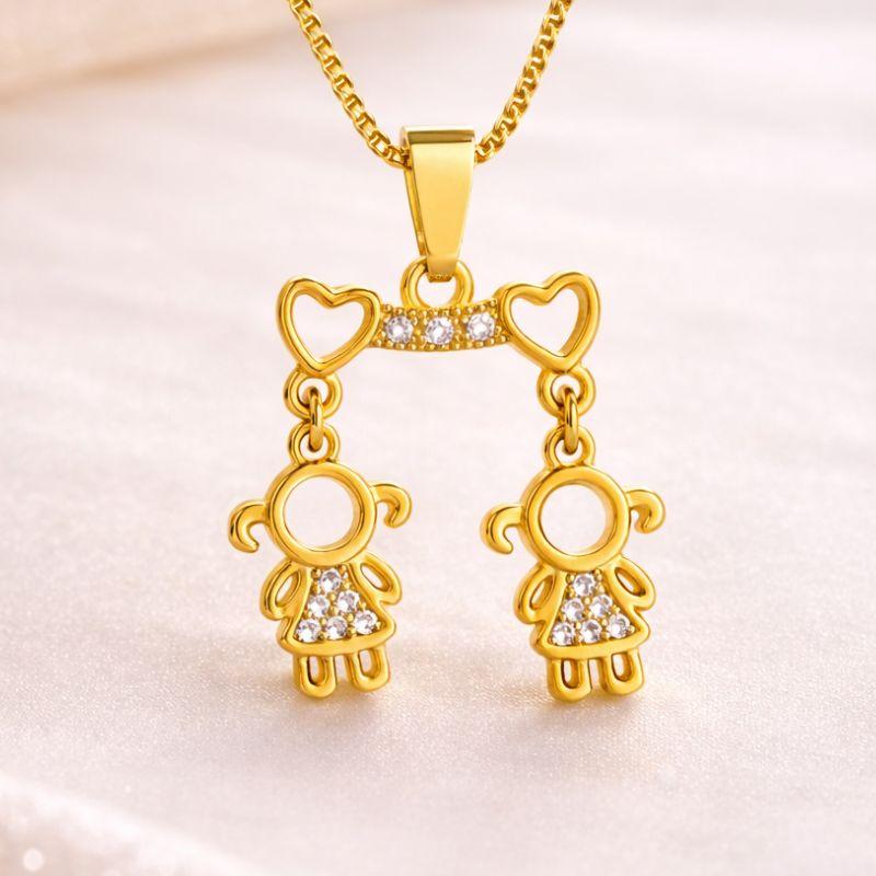 PINGENTE CANGA 2 CRIANÇAS