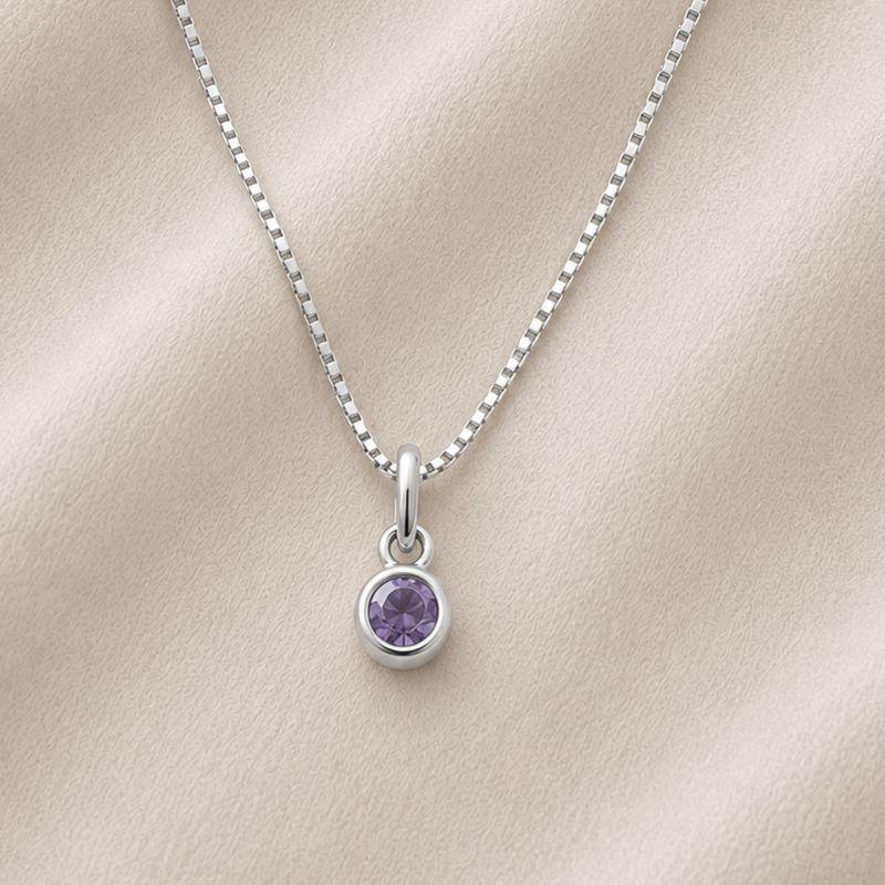 CHOCKER COM PINGENTE ROXO
