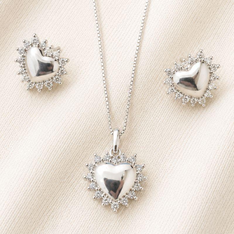 CONJUNTO CORACAO ZIRCONIA