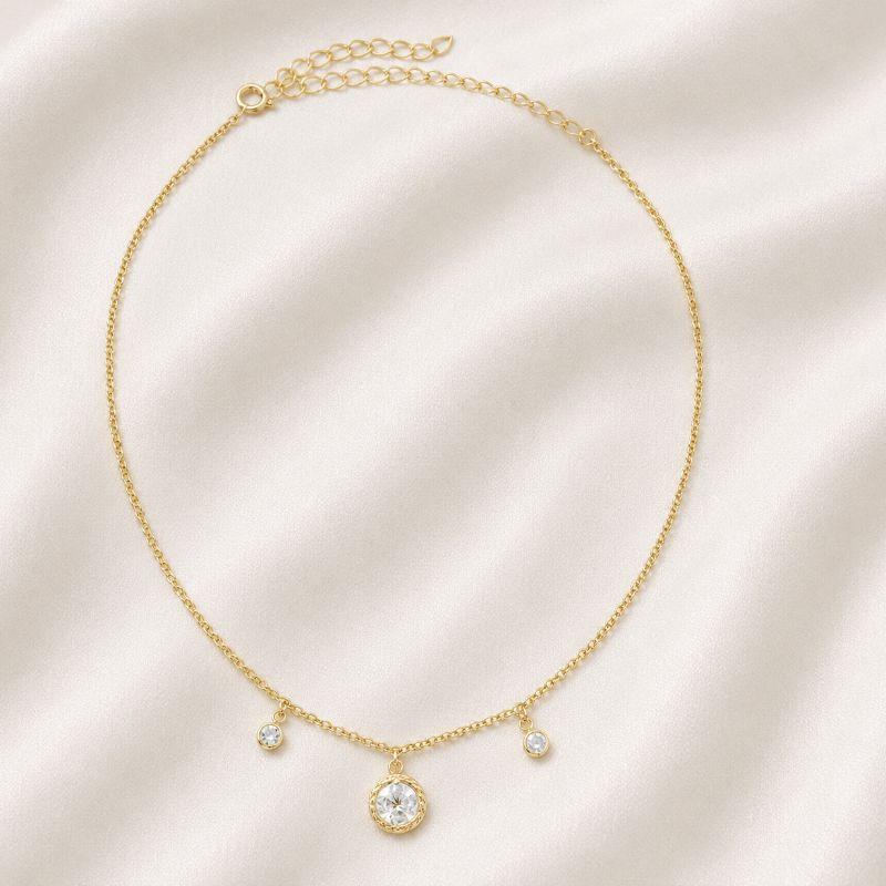 CHOCKER PONTO DE LUZ FLOR