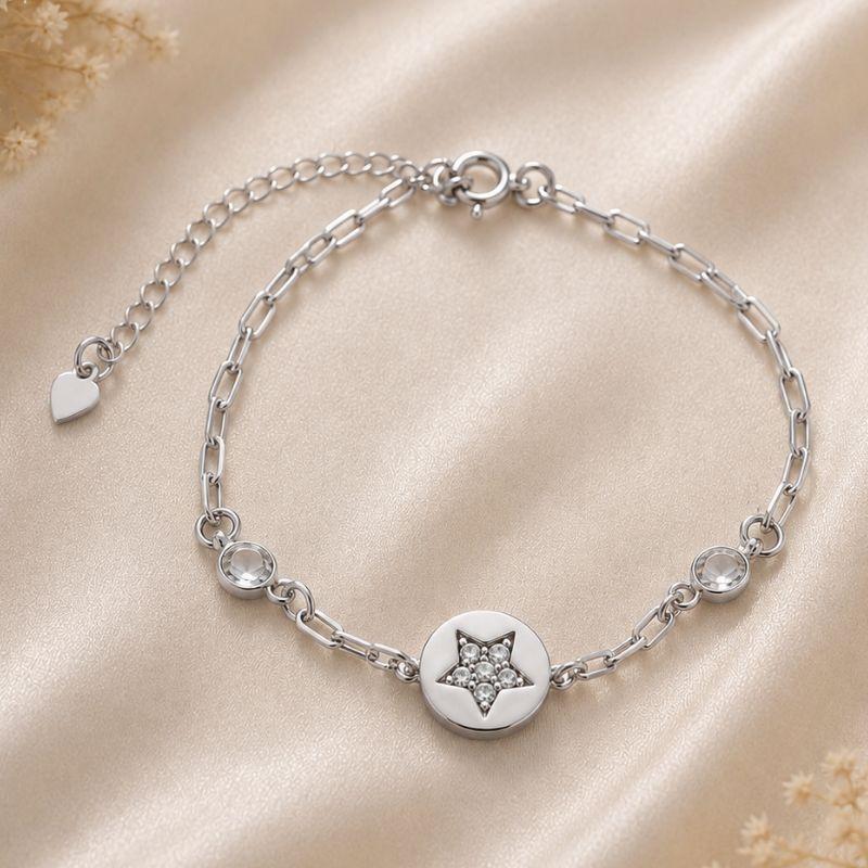 PULSEIRA COM ESTRELA CRAVEJADA