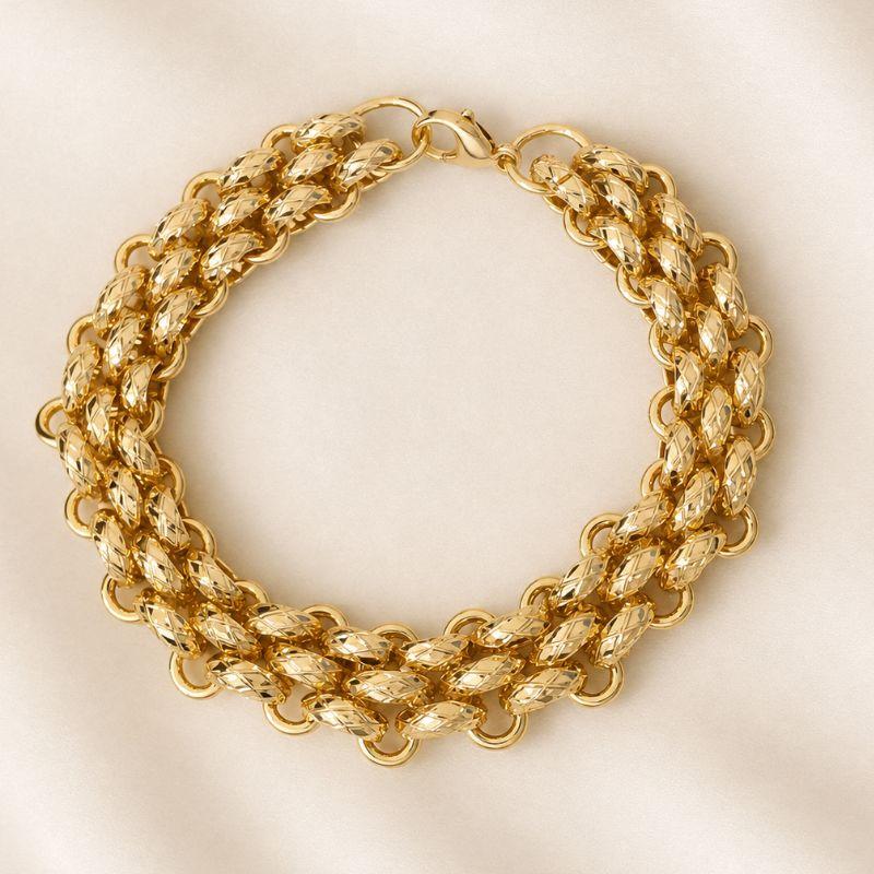 PULSEIRA ELOS ARGOLAS 1,5MM