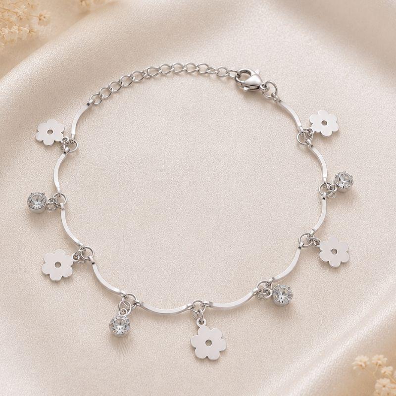 PULSEIRA FLOR E PONTOS DE LUZ