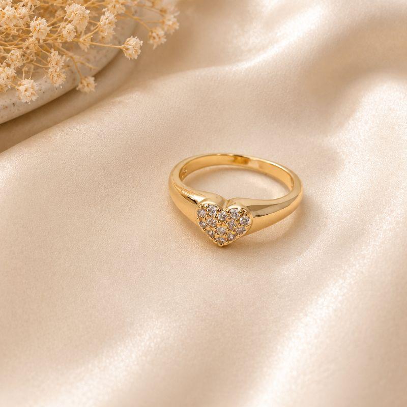 ANEL CORACAO ZIRCONIA
