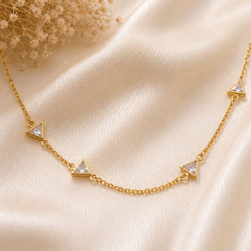 CHOCKER PONTOS DE LUZ TRIANGULOS