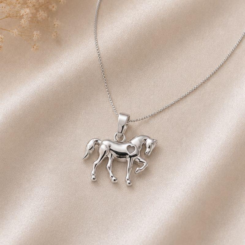 COLAR CAVALO COM CORACAO
