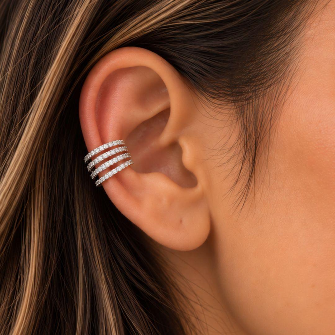 PIERCING FAKE 4 ELOS ZIRCONIA