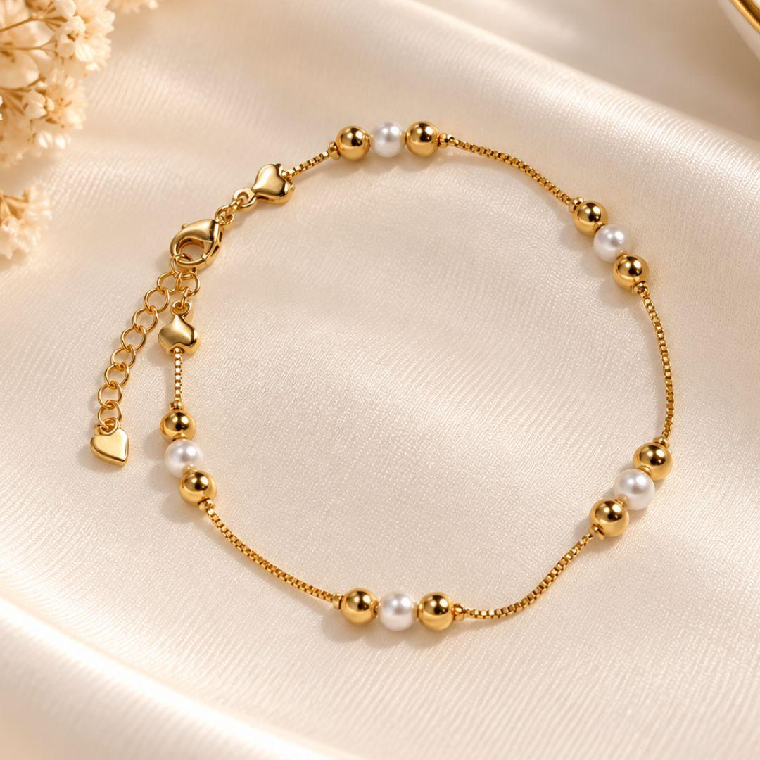 PULSEIRA PEROLA COM BOLINHA
