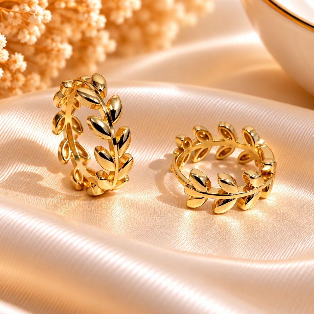 ARGOLA FOLHAS LISAS