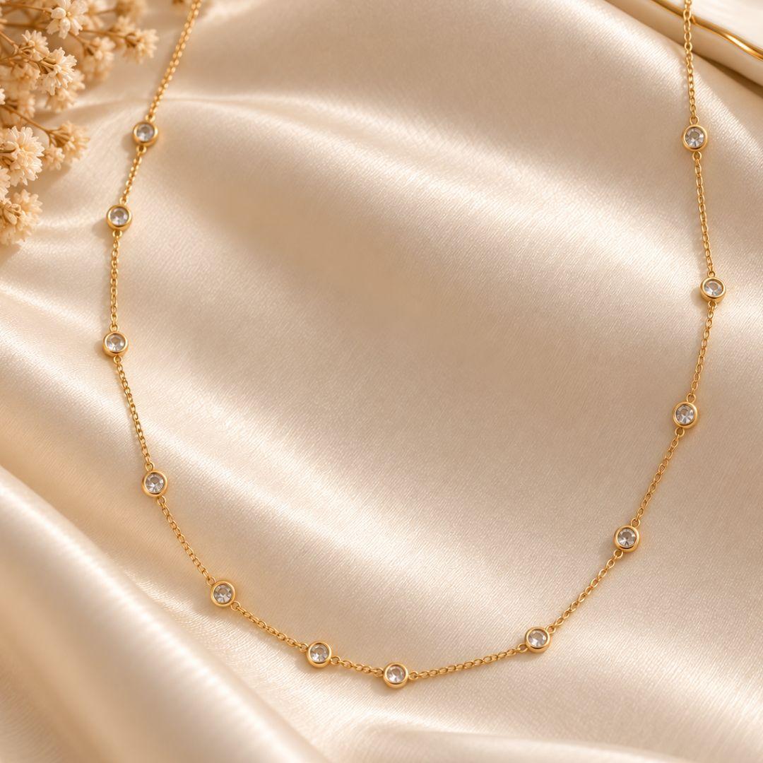 CHOCKER PONTOS DE LUZ INTERCALADOS